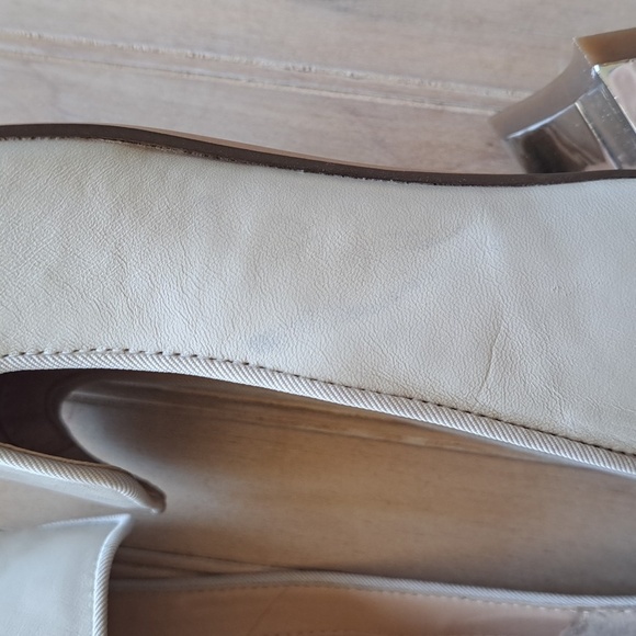 Franco Sarto Vianna Slip On Crom Heel Pointy Toe Boone Leather Dress Short Heels - Picture 12 of 14